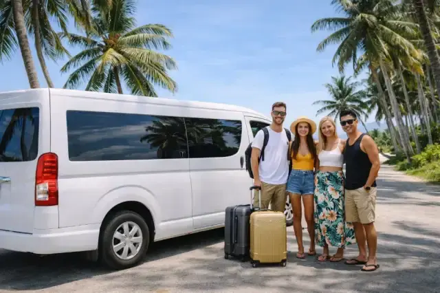 Van hire in Siargao