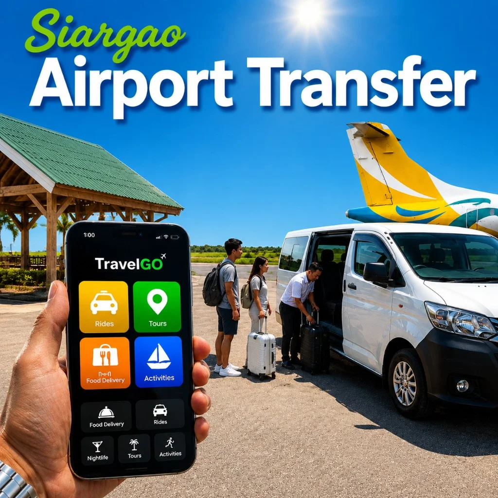 Airport transfer in Siargao