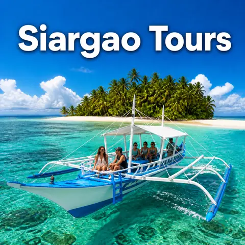 Island-hopping tour in Siargao